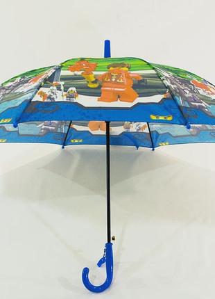 Зонт для мальчика лего ниндзяго ninjago 4-8 лет2 фото
