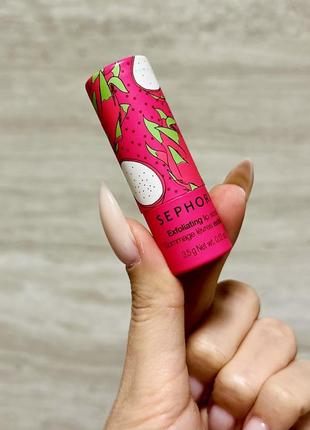 Скраб для губ sephora «dragon fruit» италия