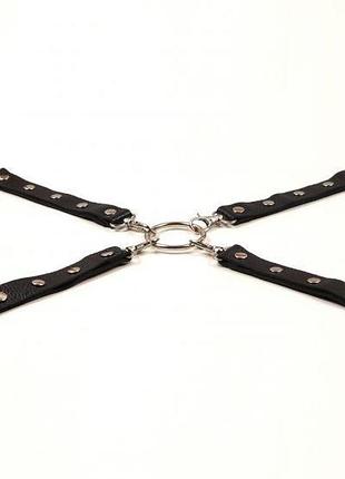 Фіксатор leather fixer large, black 2