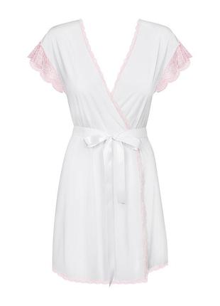 Пеньюар obsessive girlly peniuar biały s/m 5