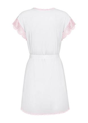 Пеньюар obsessive girlly peniuar biały s/m 6