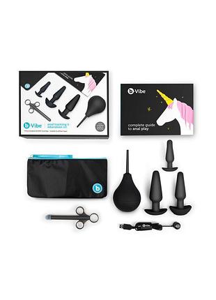 Набір анальних іграшок anal training kit & education b-vibe, 7... 3