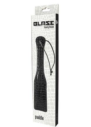 Шлепалка blaze luxury paddle croco black 2