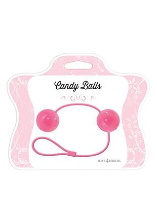 Вагінальні кульки candy balls pink 2