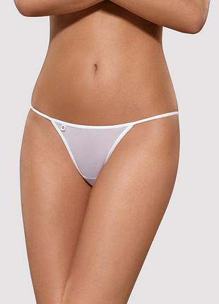 411078 трусики obsessive luiza thong white s/m 2