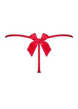 Стринги obsessive giftella thong red s/m 4