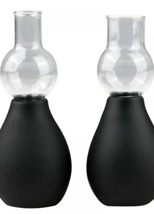 Вакуумні стимулятори для сосків easytoys black