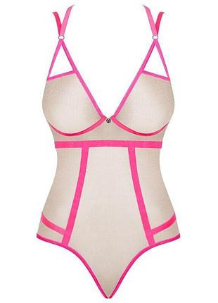 Боди obsessive nudelia s/m 3