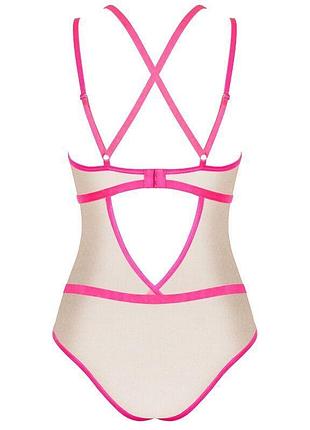 Боди obsessive nudelia s/m 4