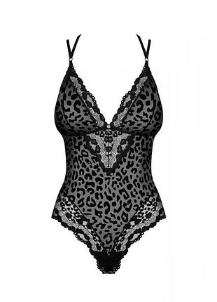 Сексуальне боді obsessive giully l/xl black 4
