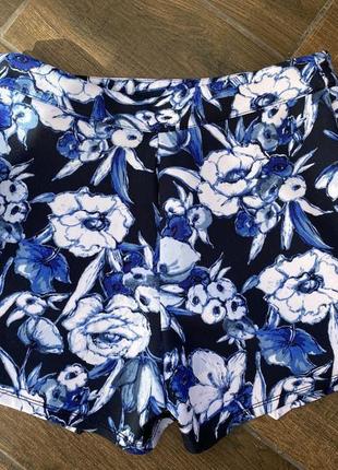 Шорты юбка синие s abercrombie&fitch3 фото