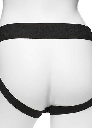 Страпон із вібрацією body extensions strap-on — be 4