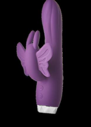 Вибратор кролик dream toys flirts butterfly vibrator purple