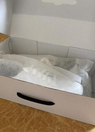 Кожаные макасины/ кроссовки белые