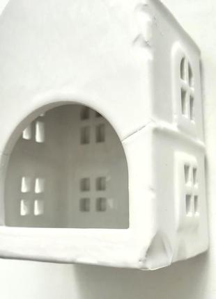 Керамический домик, подсвечник польша5 фото
