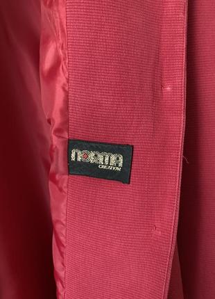 Пиджак брендовый удлиненный, пог 58, шовк от norma j.baker3 фото