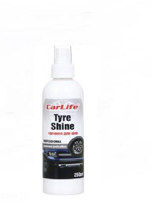 Чорніння для шин carlife tyre shine 250ml1 фото