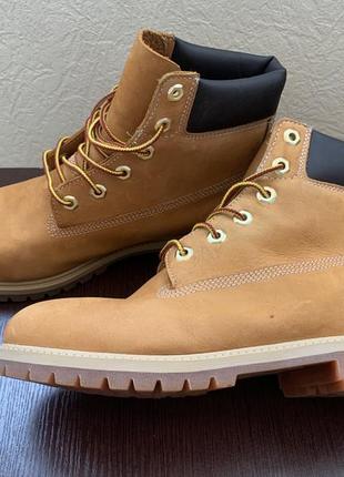 Ботинки boys тм "timberland" р.6/6,5/39,5/24,5 нубук