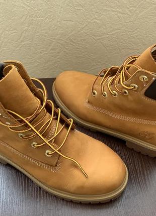 Ботінки boys тм "timberland" р.6/6,5/39,5/24,5 нубук9 фото