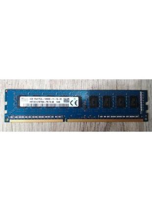 4gb ddr3l 1600mhz hynix pc3l 12800e 1rx8 ram ecc оперативна па...