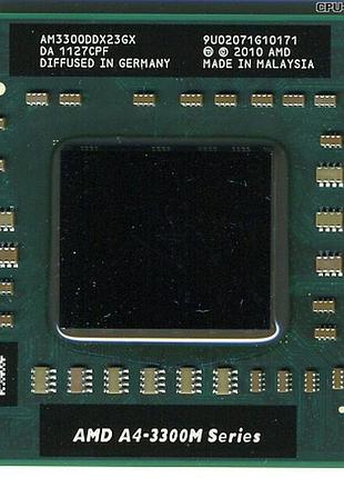 Amd a4-3300m am3300ddx23gx 1.9-2.5ghz/2m/35w socket fs1 процес...