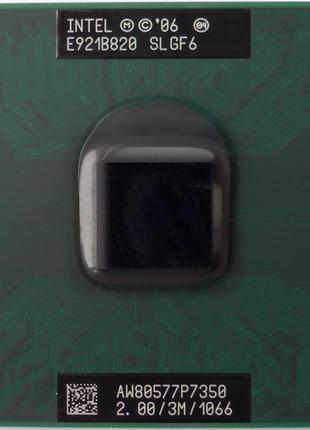 Intel core 2 duo p7350 2ghz/3m/25w socket p процесор для ноутбука