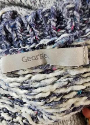 Джемпер george меланж вязаный свитер8 фото