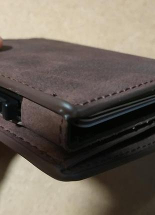 Гаманець портмоне картхолдер з rfid захистом (card holder) гамане6 фото