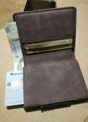 Гаманець портмоне картхолдер з rfid захистом (card holder) гамане8 фото