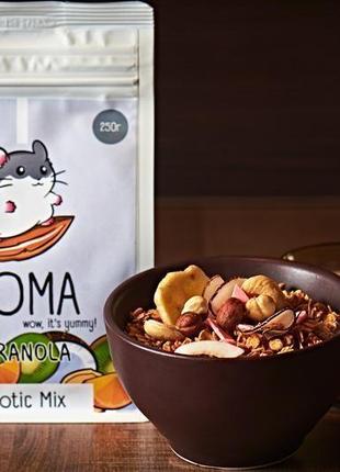 Гранола "exotic mix" от homa foods