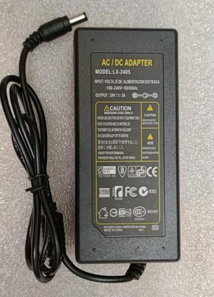 Блок живлення dc 24v 5a (штекер 5,5/2,5 мм) стандарт