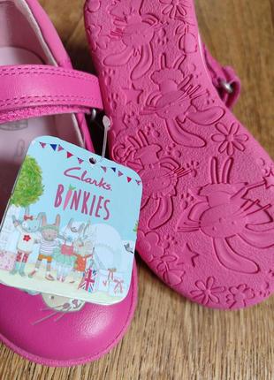 Детские туфли clarks 24 размер 9
