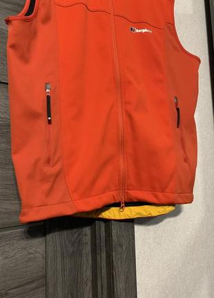 Berghaus windstopper tnf жилетка туристическая безрукавка3 фото