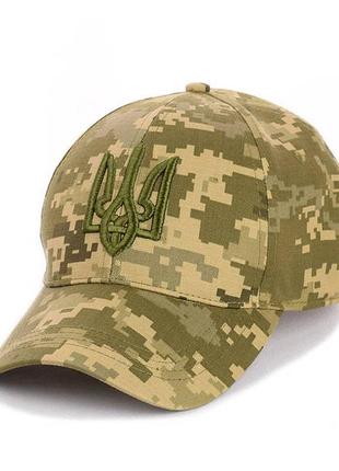 Бейсболка "тризуб" піксель mm-14