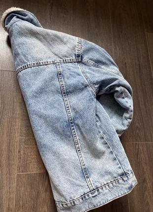 Zara джинсова куртка5 фото