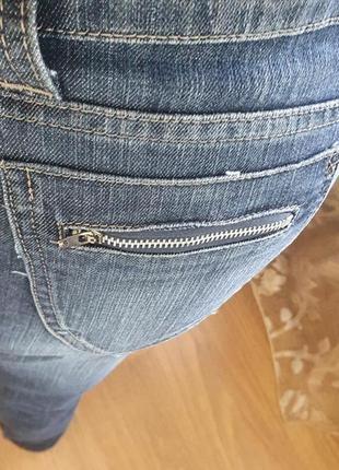 Прямые темно-синие джинсы новые 29р8 фото