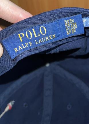 Бейсболка polo ralph lauren, оригинал, one size unisex4 фото