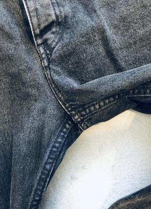 Качественные котоновые джинсы mom очень высокая посадка weekday4 фото