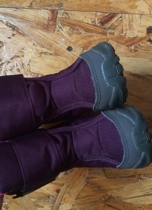Зимові не промокні на мембрамі черевики ботінки decathlon quechua waterproof4 фото