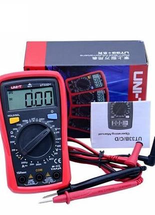 Мультиметр цифрового uni-t ut-33d+, захисний корпус, детектор ...3 фото