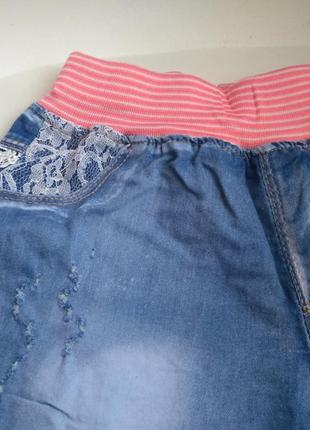 Джинсові шорти для дівчинки, джинсові шорти для дівчинки, рр.9...3 фото