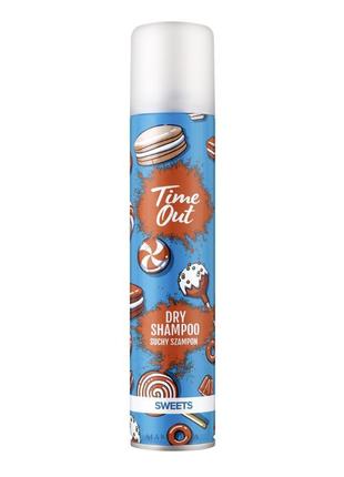 Сухий шампунь для волосся time out dry shampoo sweets 200мл