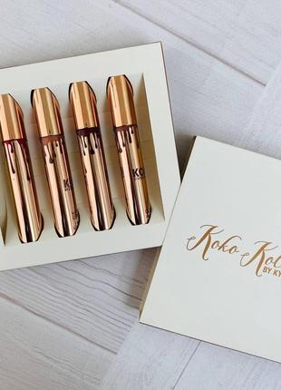 Набір губних помад bnib authentic kylie cosmetics koko collect...