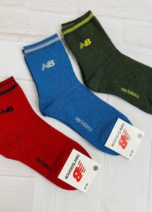 Теплі жіночі шкарпетки new balance розмір 36-41 (12 пар)2 фото