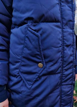 Розпродаж! жіноче зимове пальто пуховик гарного кольору indigo9 фото