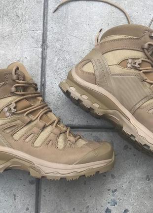 Тактические военные ботинки salomon quest 4d gtx forces 22 фото