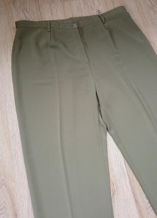Женская одежда / классические брюки брюки брюки светлые 🤎 54/56 размер #2 фото