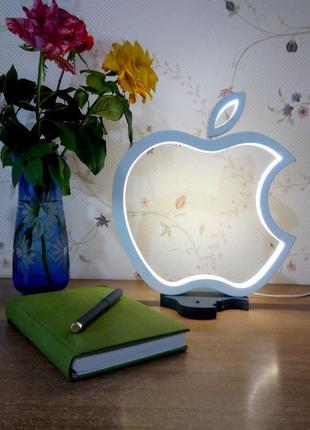 Apple lamp. led світильник настільний.