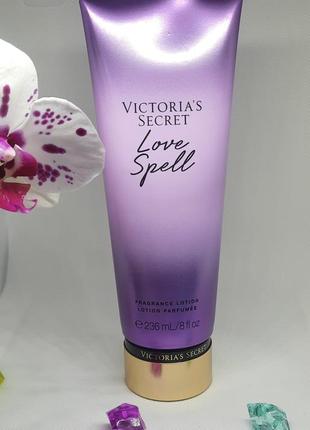 Лосьон парфюмированный для тела victoria’s secret love spell 236мл1 фото