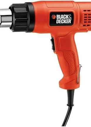 Фен технічний black&decker; kx1650-xk 1750вт, 460-600 °c.